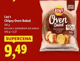 Lidl Chipsy naturalne solone Lay's Oven Baked (Prosto Z Pieca) oferta
