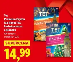 Lidl Herbata ekspresowa Tet Premium Ceylon oferta