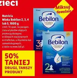 Lidl Mleko 5 Bebilon Advance Pronutra oferta