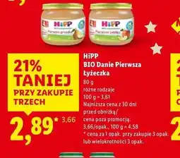 Lidl Pierwsze jabłko Hipp oferta