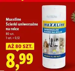 Lidl Ściereczki uniwersalne na rolce Maxxline oferta