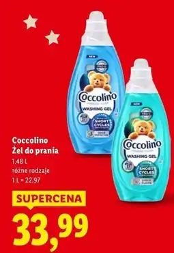 Lidl Żel do prania ultra care Coccolino oferta