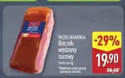 ALDI Boczek wędzony surowy Wędliniarnia Classic oferta