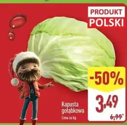ALDI Kapusta gołąbkowa oferta