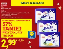 Lidl Masło Pilos Masło ekstra 82% oferta