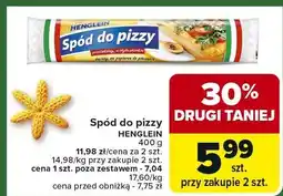 Carrefour Market Spód do pizzy Henglein 400g oferta