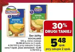 Carrefour Market Ser żółty Hochland 135g, różne rodzaje oferta