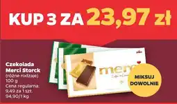 Netto Czekolada Merci (różne rodzaje) Storck oferta