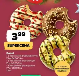 Netto Donut z nadzieniem truskawkowym Netto oferta