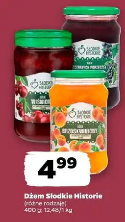 Netto Dżem (różne rodzaje) Słodkie Historie oferta