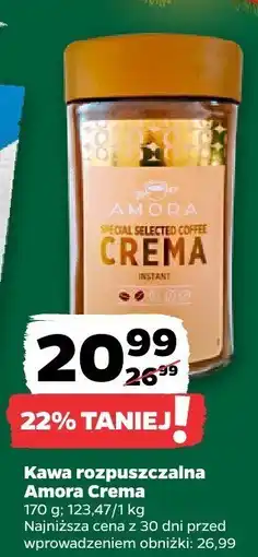 Netto Kawa rozpuszczalna Crema Amora oferta
