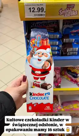 Dino Czekoladki Kinder Chocolate świąteczne opakowanie oferta