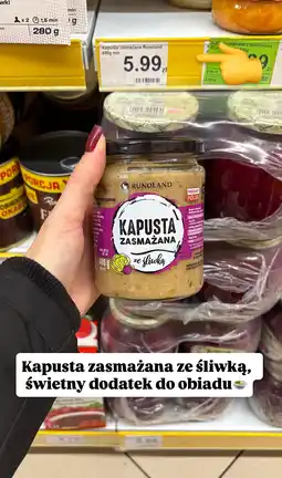 Dino Kapusta zasmażana ze śliwką Runoland oferta