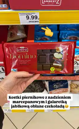 Dino Piernikowa kostka Domino Lambertz w czekoladzie oferta