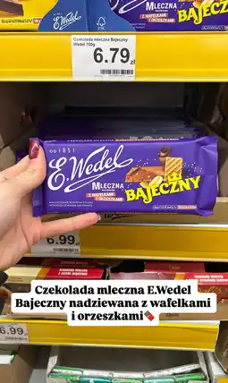 Dino Czekolada mleczna E.Wedel Bajeczny z wafelkami i orzeszkami oferta
