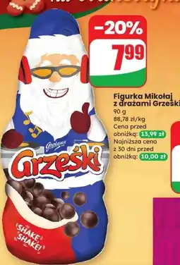 Dino Czekolada Figurka Mikołaj z drażami Grześ Goplana oferta