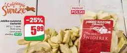 Dino Jabłko suszone ćwiartki Świderek oferta