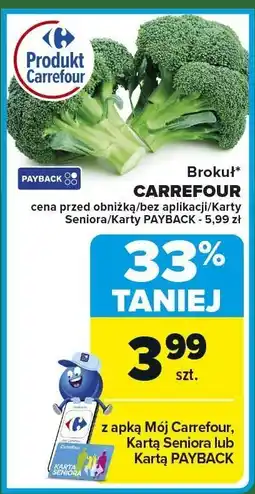 Carrefour Brokuł Carrefour oferta
