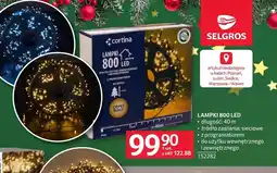 Selgros Lampki LED oferta