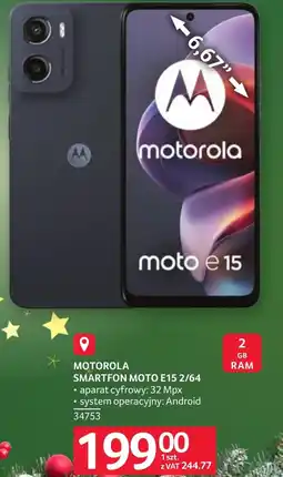 Selgros Smartfon Motorola oferta