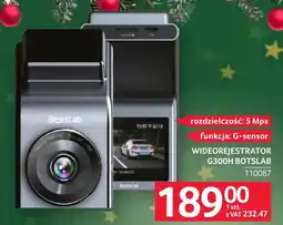 Selgros Wideorejestrator Botslab oferta