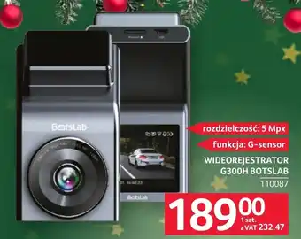 Selgros Wideorejestrator Botslab oferta