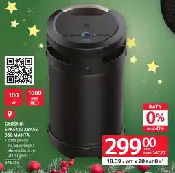 Selgros Głośnik Manta oferta