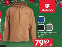 Selgros Bluza polarowa męska Selgros oferta