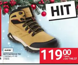 Selgros Buty męskie Hi-Tec oferta