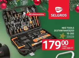 Selgros Zestaw narzędzi Neo Tools oferta