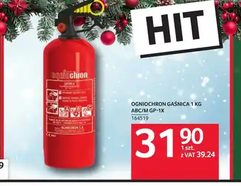 Selgros Gaśnica Ogniochron oferta