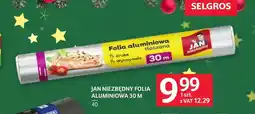 Selgros Folia aluminiowa Jan Niezbędny oferta