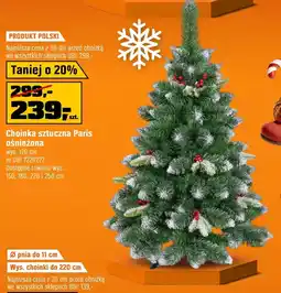 OBI Choinka sztuczna Parys oferta
