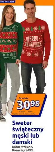 Action Sweter świąteczny oferta