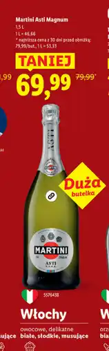 Lidl Wino Martini oferta