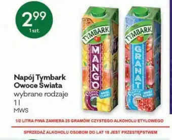 Groszek Napój Tymbark Owoce Świata 1l oferta