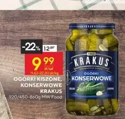 Społem Ogórki konserwowe Krakus oferta