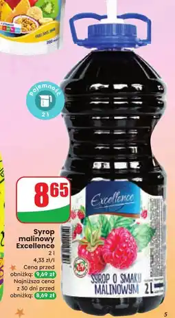 Dino Syrop polska malina pompka Excellence oferta