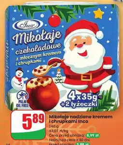 Dino Mikołaje czekoladowe + 2 łyżeczki Inco oferta