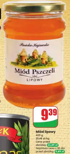 Dino Miód pszczeli lipowy Pasieka Kujawska oferta