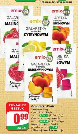 Dino Galaretka brzoskwiniowa Emix oferta