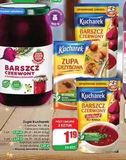 Dino Zupa grzybowa Kucharek oferta
