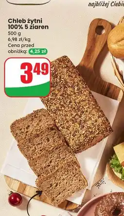 Dino Chleb żytni 5 ziaren oferta