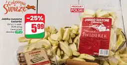 Dino Jabłka suszone ćwiartki Świderek oferta