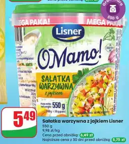 Dino Sałatka warzywna z jajkiem Lisner O Mamo! oferta