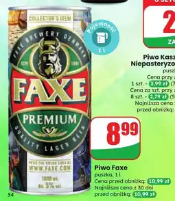 Dino Piwo Faxe Premium oferta