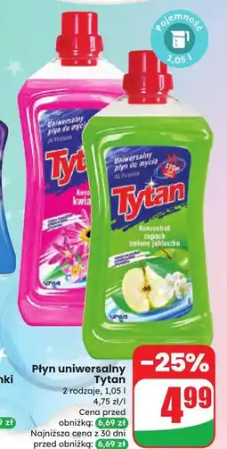 Dino Płyn uniwersalny zielone jabłuszko Tytan oferta