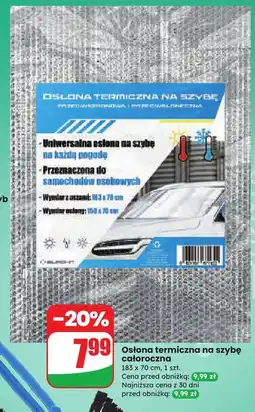 Dino Osłona termiczna na szybę 183 x 70 cm oferta