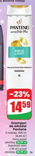 Dino Szampon do włosów aqua light Pantene Pro-V oferta