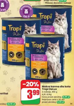 Dino Karma dla kota z drobiem Tropi Deluxe oferta